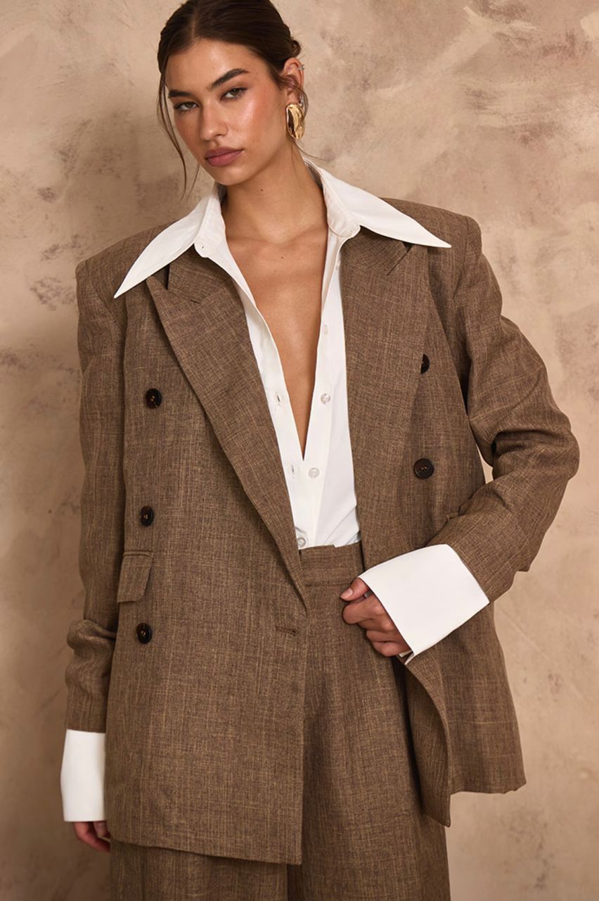 TEORA - Costume oversize décontracté